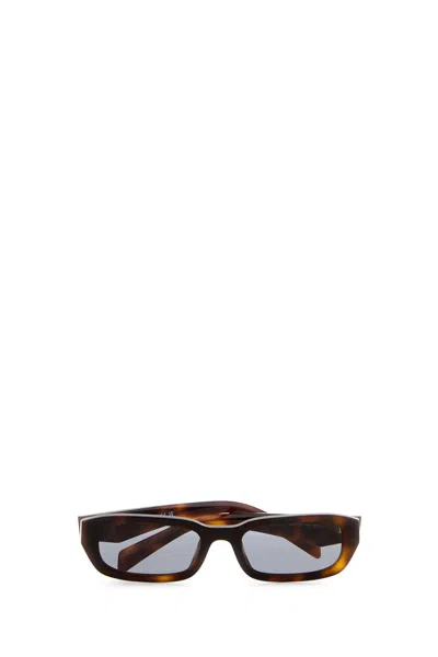 Prada Rectangle-frame Sunglasses In Multi