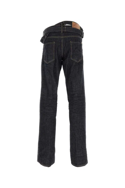 Dsquared2 Dsquared Blue Denim Dsquared X Magliano Butch Jeans In Blue