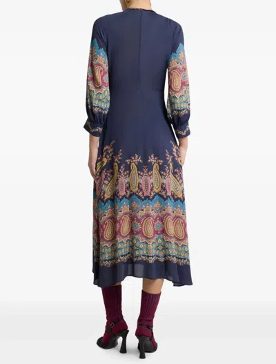 Etro Dresses In Blue