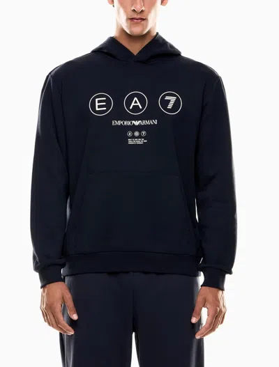 Ea7 Emporio Armani Sweaters In Blue