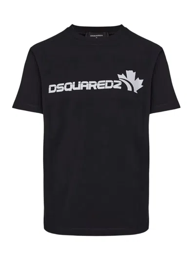 Dsquared2 T Shirts And Polos Black In Black
