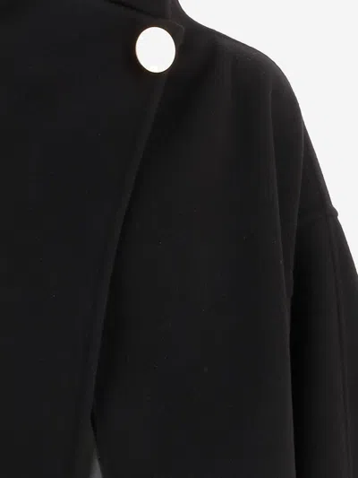 Darkpark Wool Blend Jacket In Black