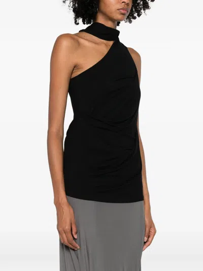 Entire Studios Sleeveless Dalters Top Soot Clothing In Black