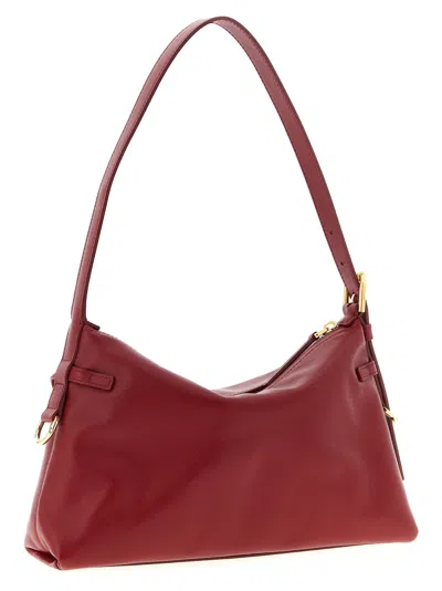Givenchy Mini Voyou Buckle-detail Leather Tote Bag In Red