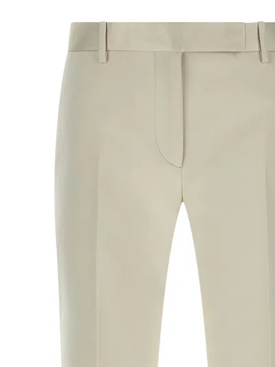 Tom Ford Duchesse Tailored Trousers In Neutral