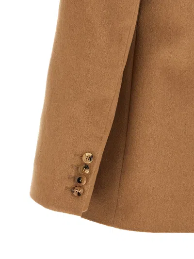 Max Mara 'belluno' Blazer In Brown