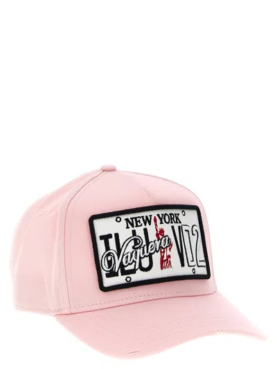 Dsquared2 Vaquera X  Capsule Cap In Pink