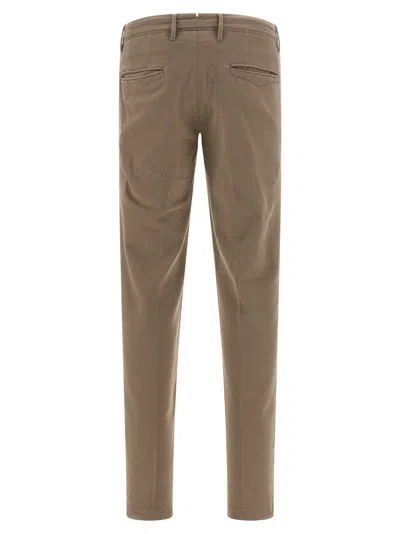 Incotex Honeycomb Slim-fit Pants In Sand