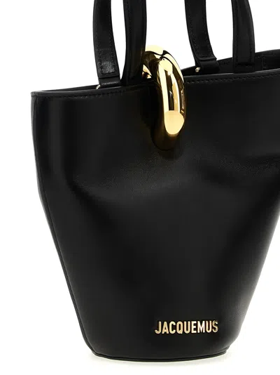Jacquemus 'le Petit Bambola' Mini Handbag In Black
