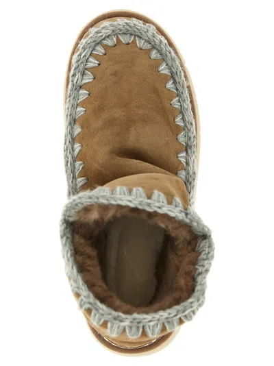 Mou 'eskimo 18 Bounce Suede' Ankle Boots In Brown