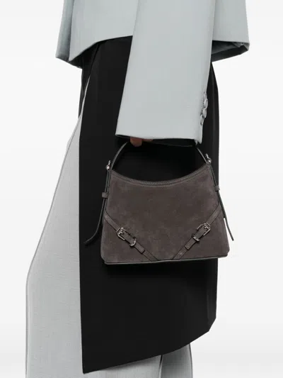 Givenchy Mini Leather Bag Featuring Adjustable Strap In Black