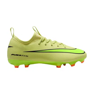 Pre-owned Nike Jr. Mercurial Vapor 16 Academy Gs 'limelight/hyper Crimson/volt' | Yellow | Kid's Size 2.5