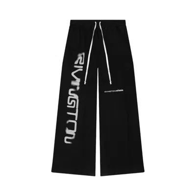 Pre-owned Rivington Roi Rebis Fade Faster Flight Sweatpant 'black' | Men's Size Xl