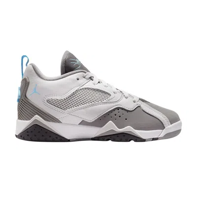 Pre-owned Air Jordan Mvp 92 Gs 'photon Dust/flat Pewter/white/blue Chill' | Grey | Kid's Size 6.5 In Gray