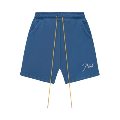 Pre-owned Rhude Sweatshort 'blue' | Men's Size Xxl