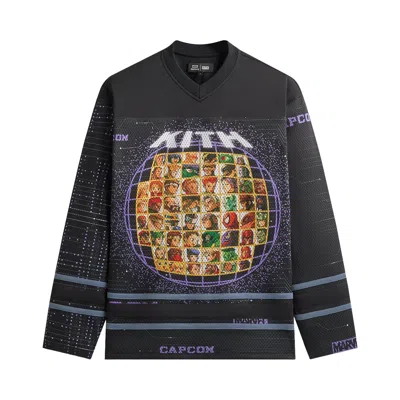 Pre-owned Kith X Marvel Vs. Capcom Character Select Malik Jersey 'black' | Men's Size M