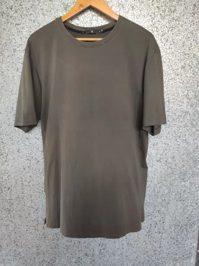 Pre-owned Jil Sander T Shirt Plain Basic Tee X Uniqlo In Brown
