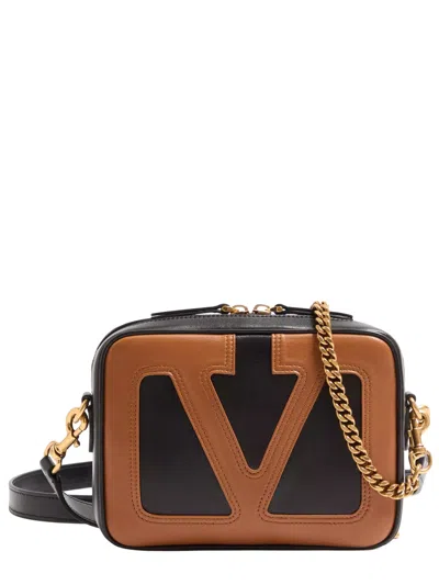Valentino Garavani Viva Superstar Leather Crossbody Bag In Multi