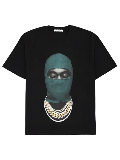 Ih Nom Uh Nit Graphic Print Short Sleeve Crew Neck T-shirt In Black