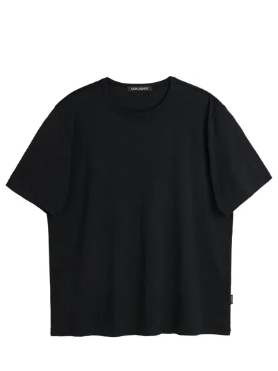 Our Legacy "new Box" T-shirt In Black