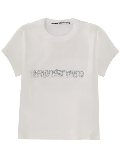 Alexander Wang T-shirt With Logo In White