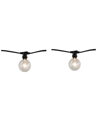 Bulbrite Indoor/outdoor String Lights In Black
