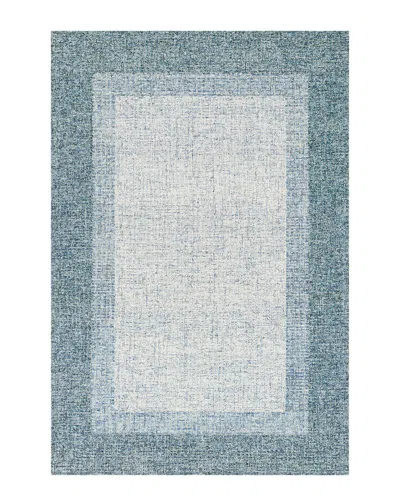 Hewson Oversized Rosina Hand Tufted Wool Rug Aqua In Blue