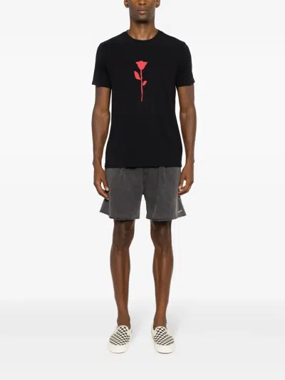 Osklen Rose-print Cotton T-shirt In Multi