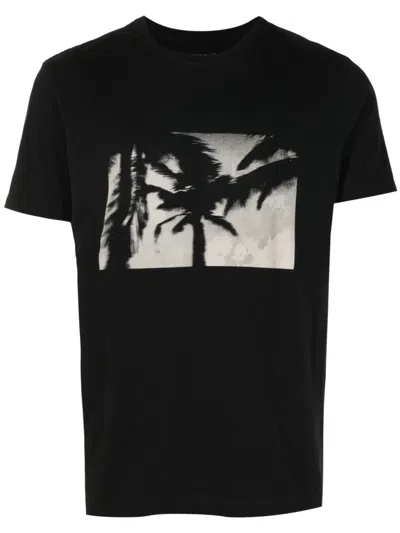 Osklen Palm Tree-print Cotton T-shirt In Multi