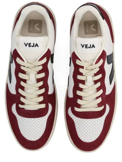 Veja Multicolour Leather And Suede In Multi