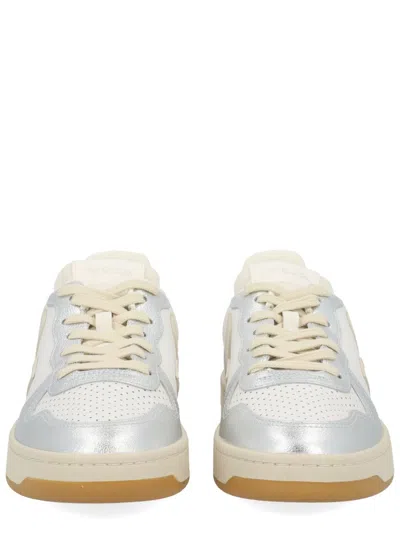 Veja Sneaker "v-10" In Silver