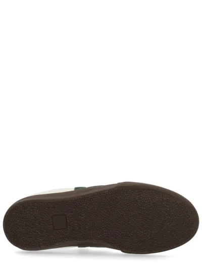 Veja Multicolour Leather Suede Sneaker In White