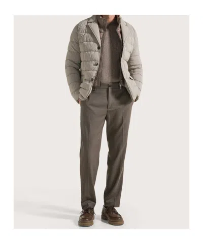 Seventy Jacquard Crewneck In Brown