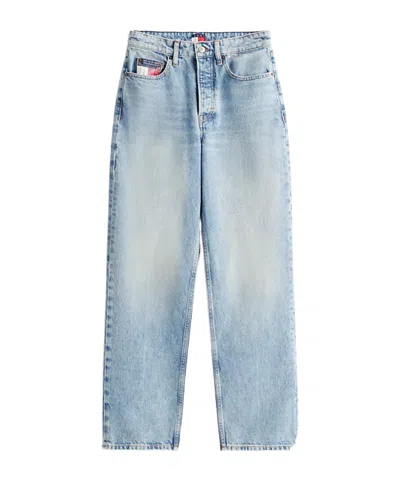 Tommy Hilfiger Layla High Rise Slim Straight Jeans In Blue