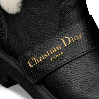 Dior Alps D-quest Ankle Boot In Black