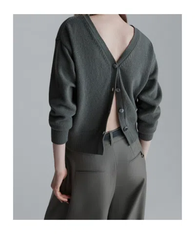 Marella Knitted Woman Olive In Green