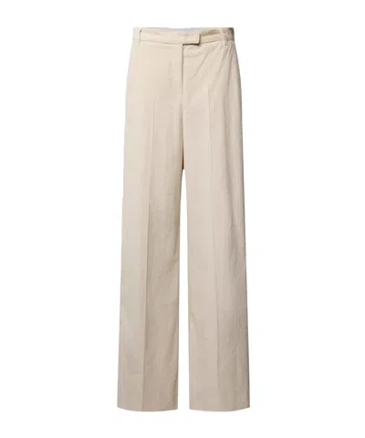 Marella Straight-leg Casual Pants In Brown