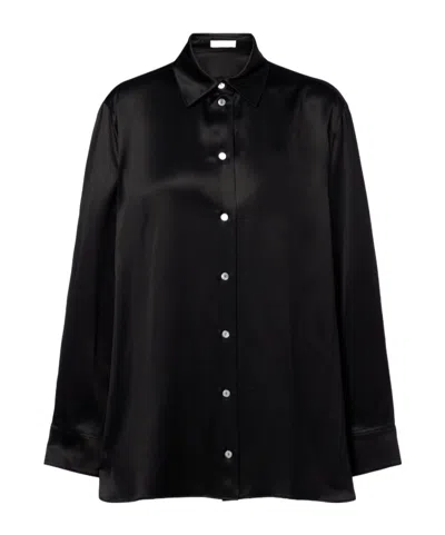 The Row Lapel Long-sleeved Shirt In Multi