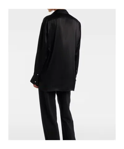 The Row Lapel Long-sleeved Shirt In Multi