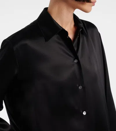 The Row Lapel Long-sleeved Shirt In Multi