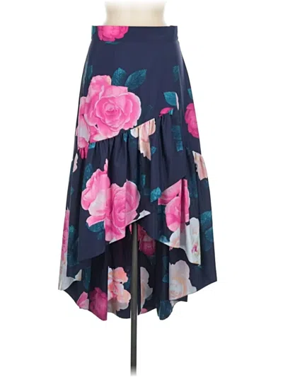 Pre-owned Eliza J Casual Skirt In Blue