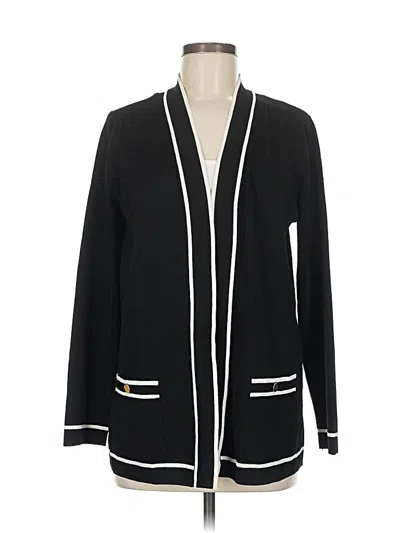 Anne Klein Cardigan Sweater In Black