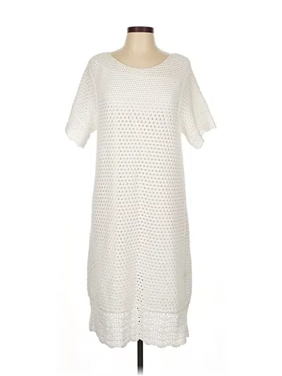 J. Mclaughlin Casual Dress In White
