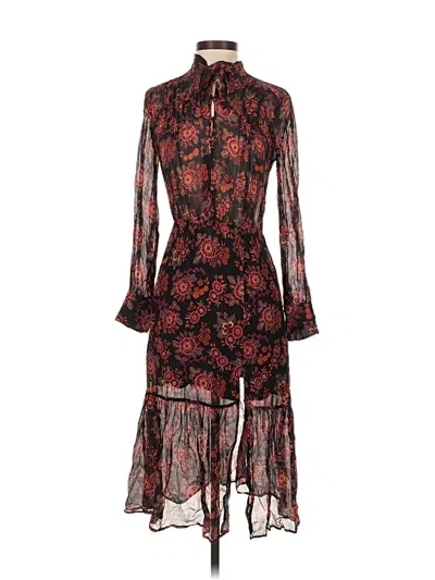 Pre-owned Paige Cocktail Dress In Black