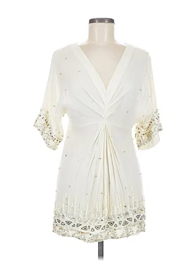 Pre-owned Allsaints Spitalfields Kimono In White