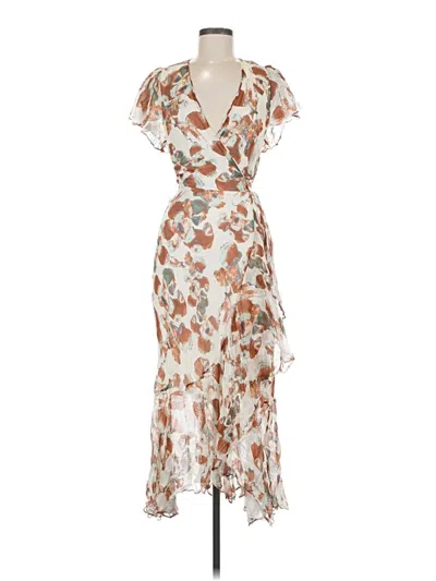 Pre-owned Tanya Taylor Cocktail Dress In White