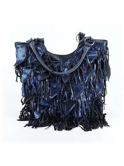 Pre-owned Unbranded Tote Bag In Blue