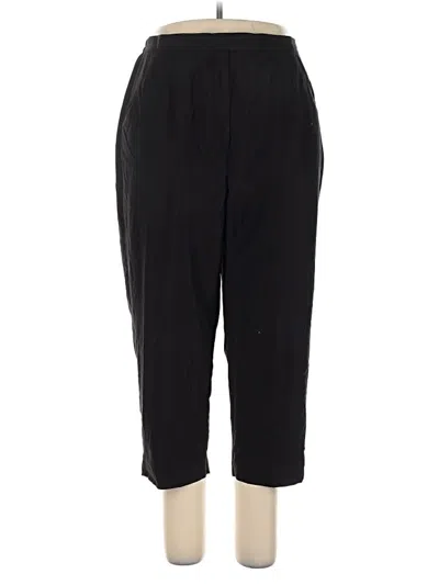Pre-owned Liz Claiborne Casual Pants In Black