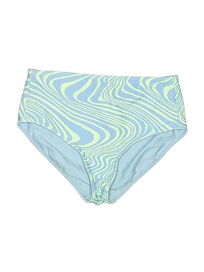 Pre-owned Athleta Swimsuit Bottoms In Blue