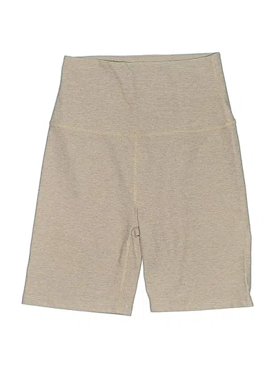Pre-owned Beyond Yoga Athletic Shorts In Brown